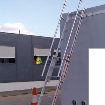 Escaleras con peldaños 8 Escalera telescópica de acceso con peldaños