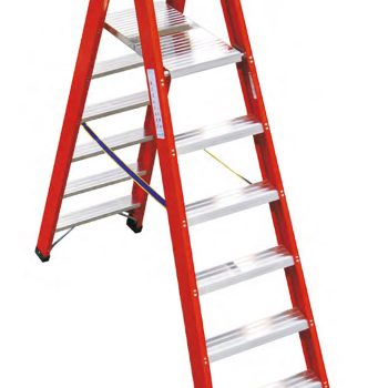 Escaleras de tijera simples y dobles 9 Escalera de tijera mixta fibra/aluminio