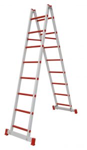 Escaleras portátiles 6 Escalera doble en fibra