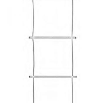 Escalera flexible de cable