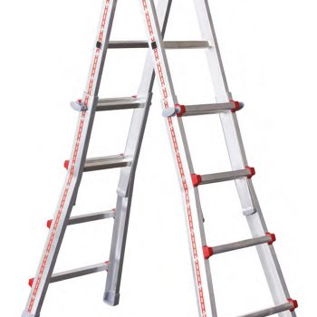 Escaleras telescópicas 4 Escalera multiposición telescópica