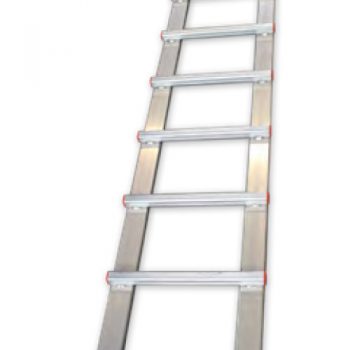 Escalera para tejado con ganchos