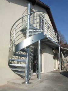 Escaleras de exterior