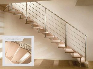 Escaleras de madera