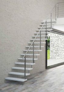 Escaleras suspendidas